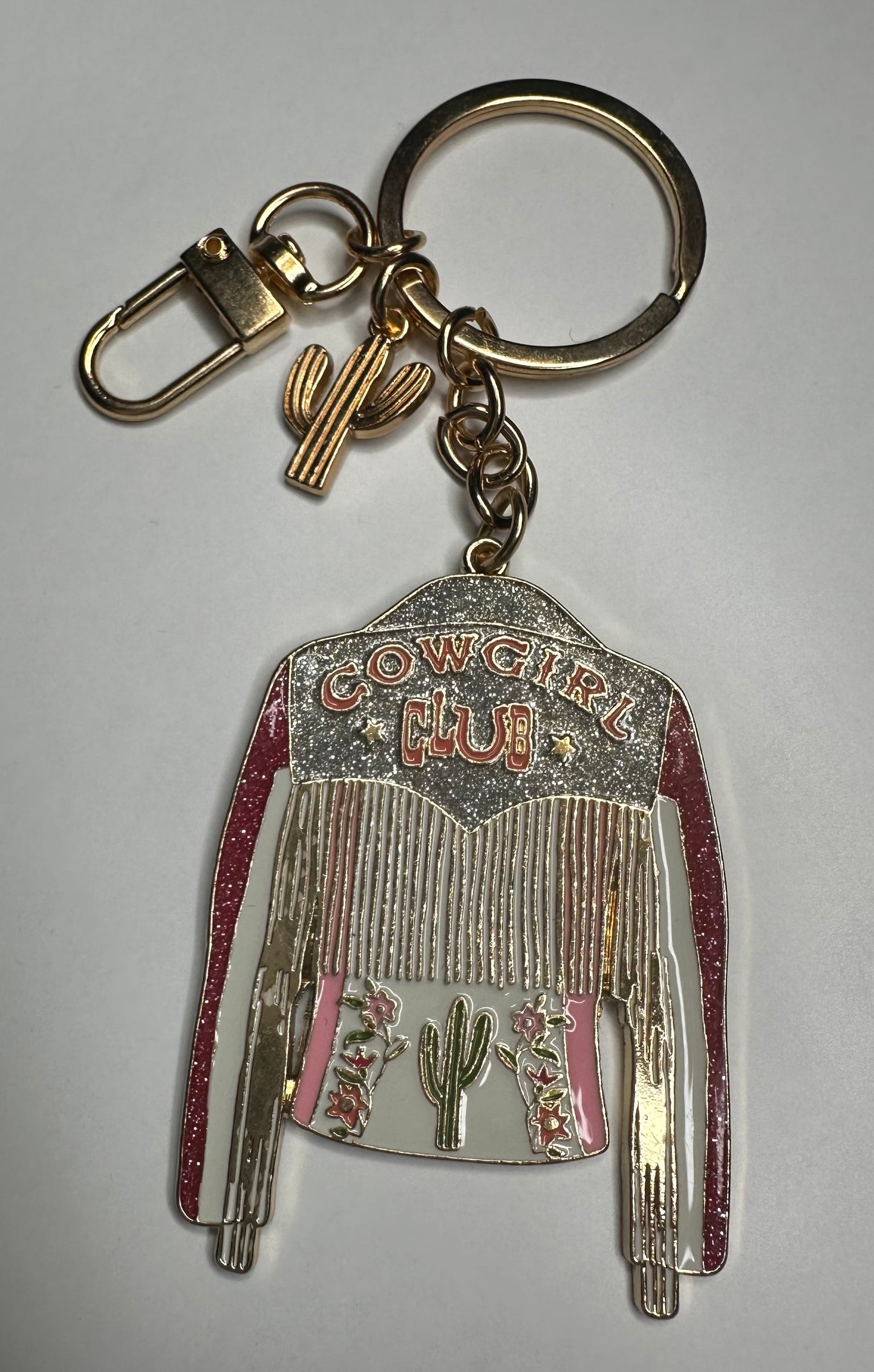 Cowgirl Club Keychain