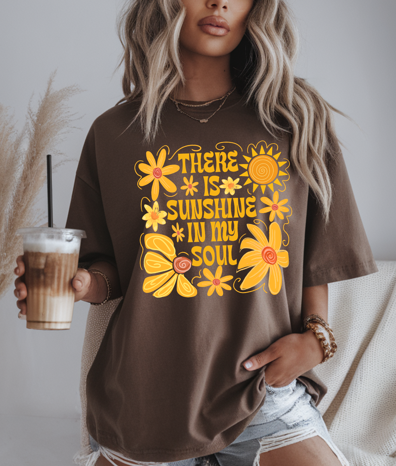 Boho There is Sunshine in my Soul DTF Transfer