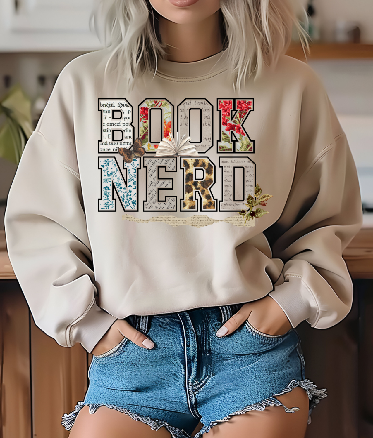 Book Nerd DTF Transfer