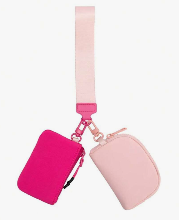 Bubble Gum Wristlet