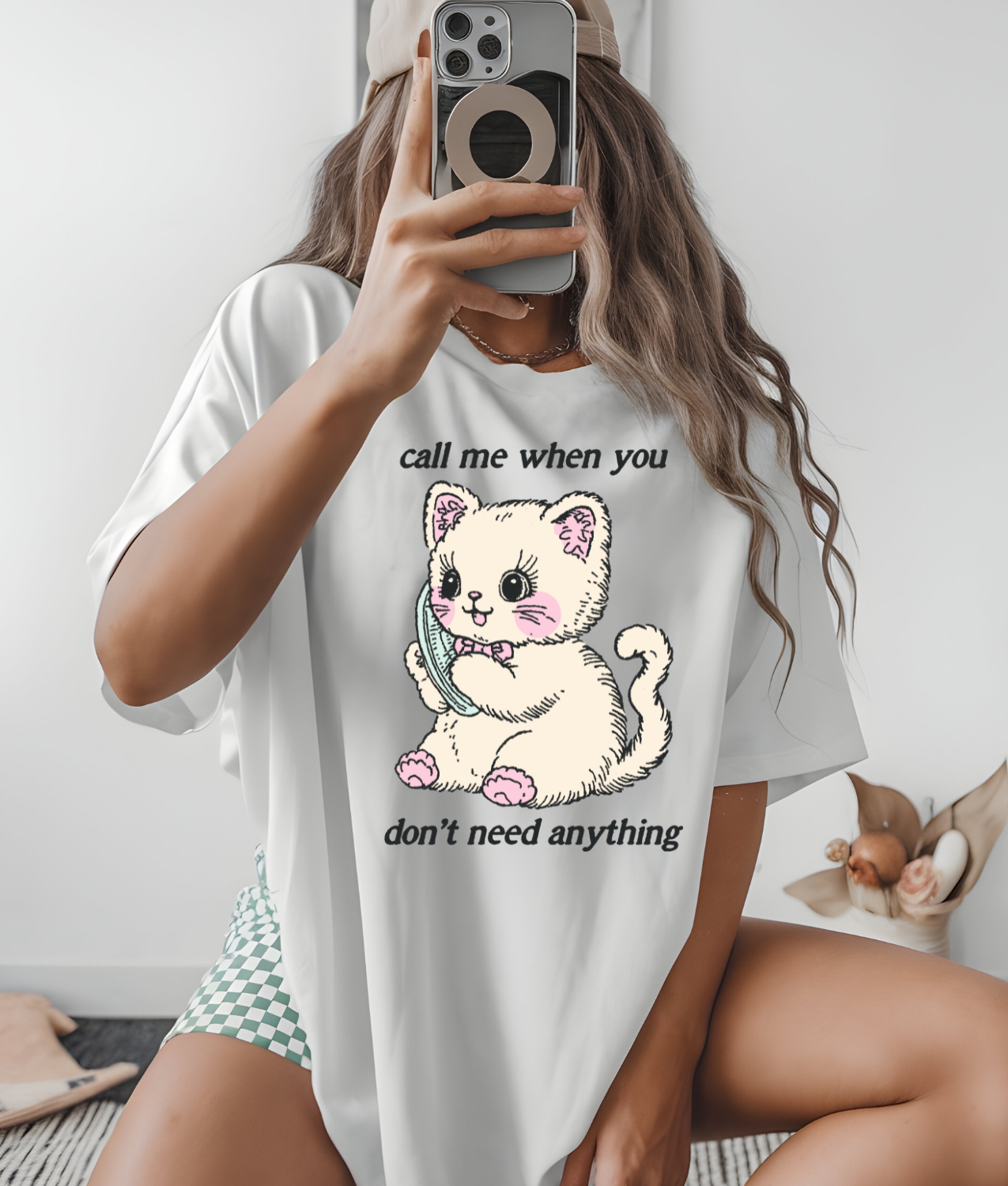 Call Me When You Don't Need Anything DTF Transfer