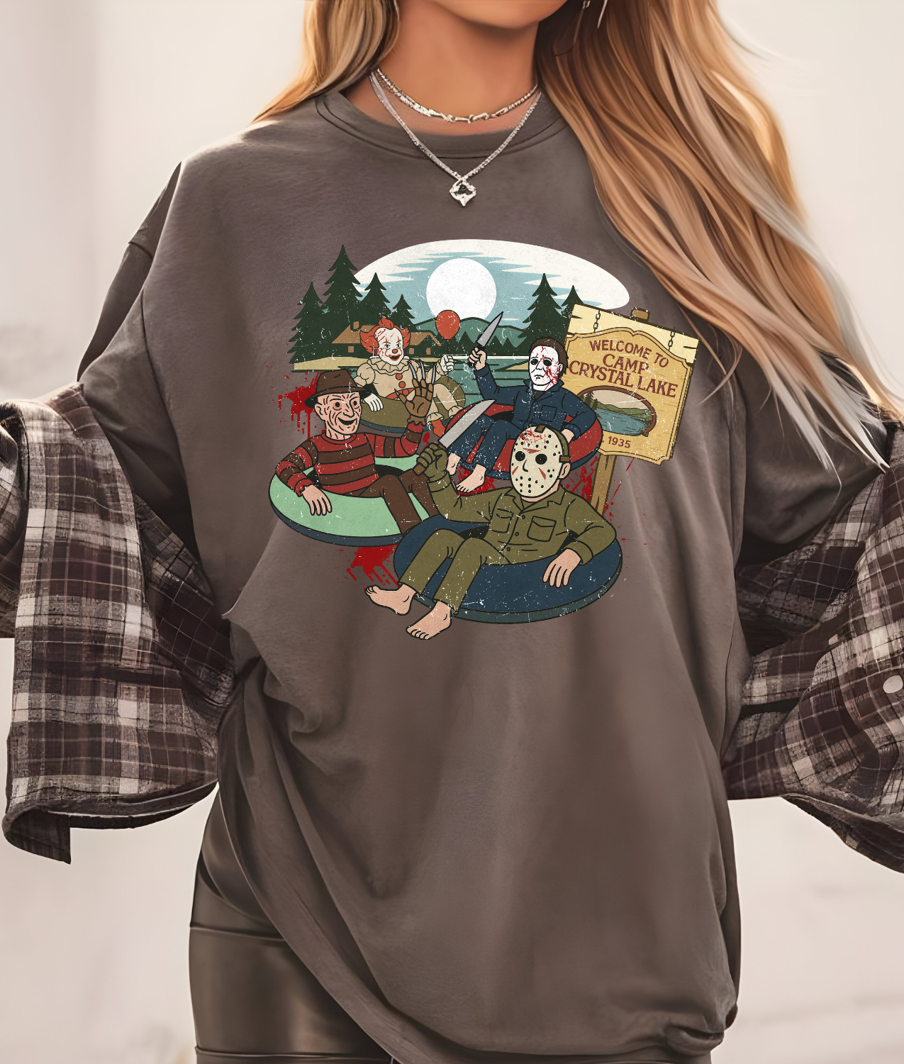 Camp Crystal Lake DTF Transfer