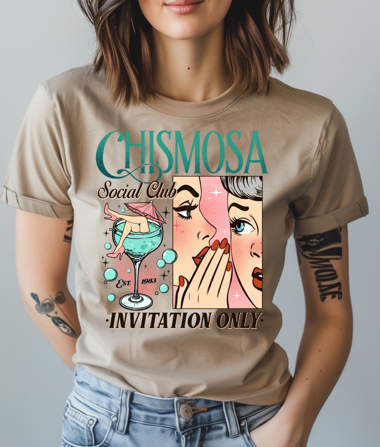 Chismosa Social Club DTF Transfer