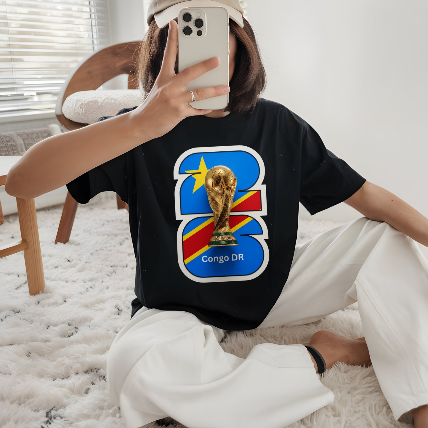 Congo DR Soccer DTF Transfer