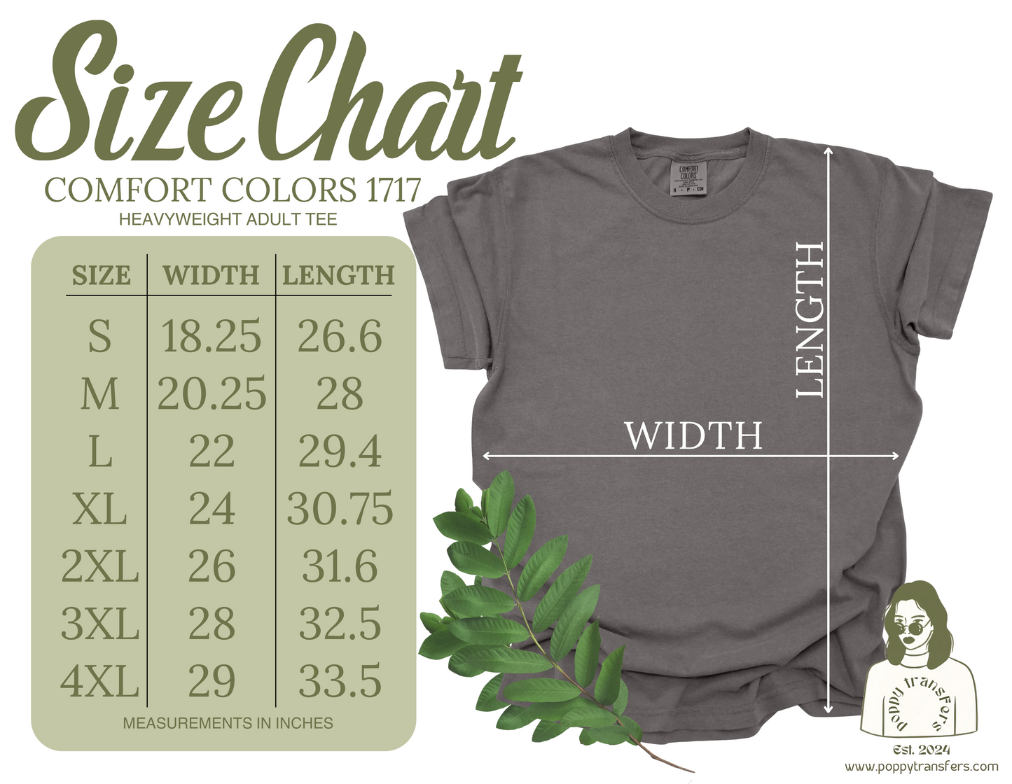 COMFORT COLORS Build a T-Shirt