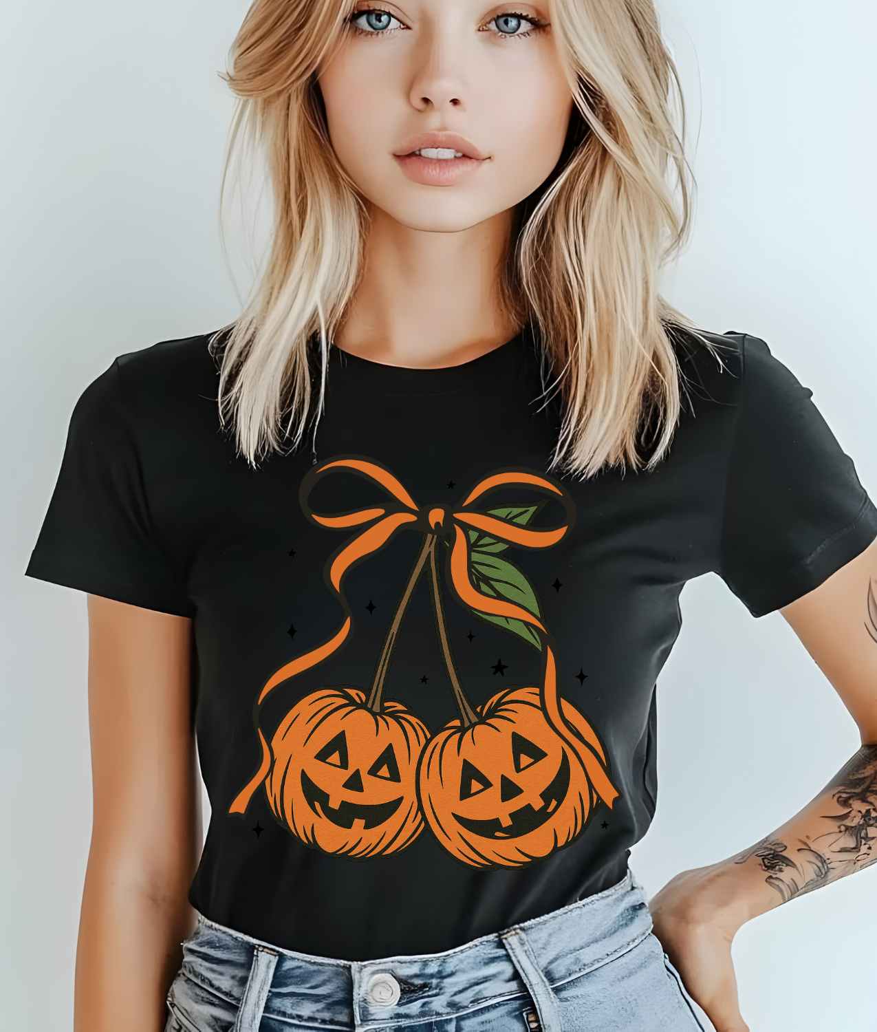 Coquette Pumpkins DTF Transfer