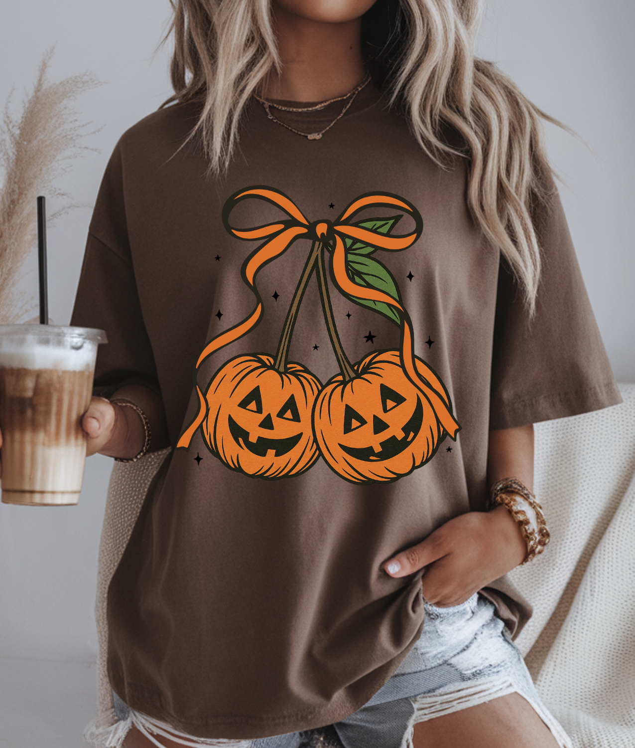 Coquette Pumpkins DTF Transfer