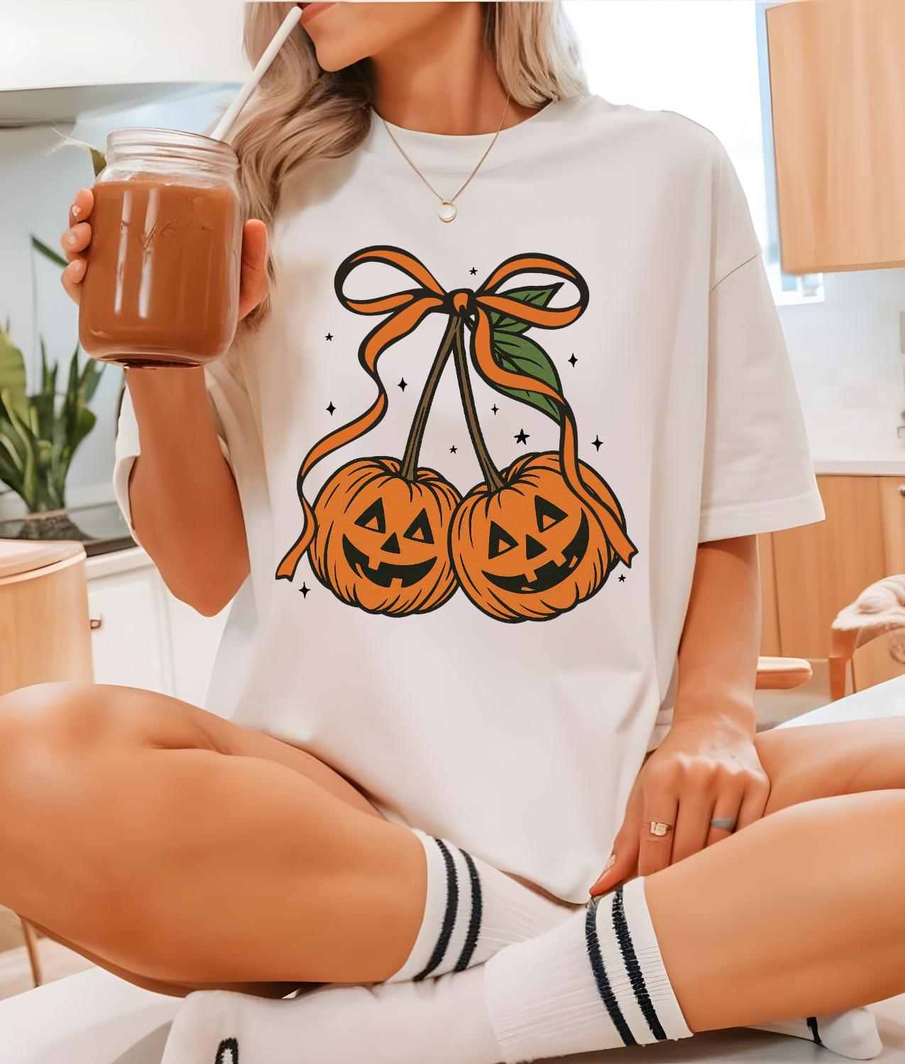 Coquette Pumpkins DTF Transfer