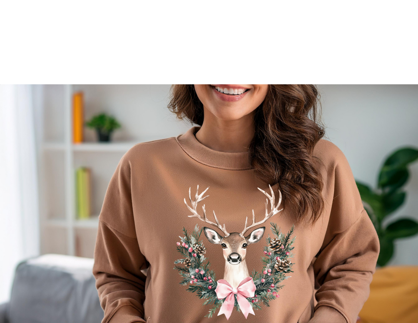 Coquette Reindeer DTF