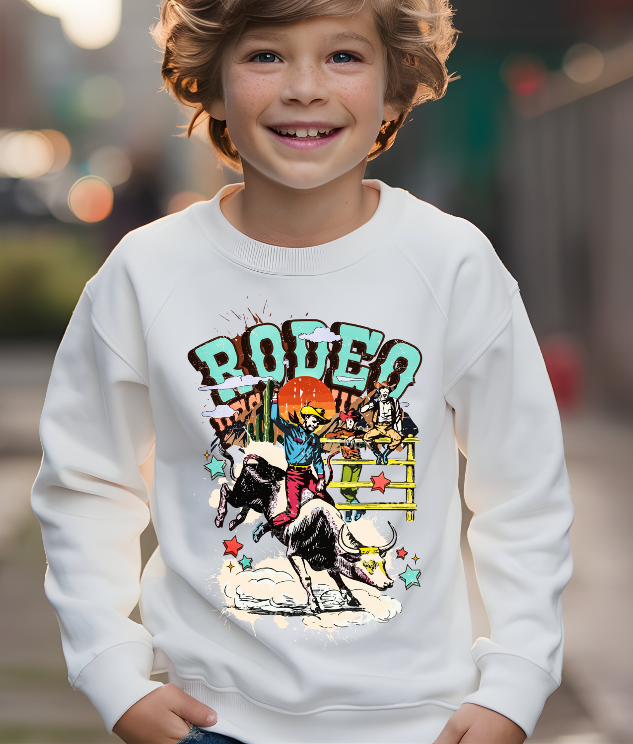 YOUTH Cowboy Rodeo DTF