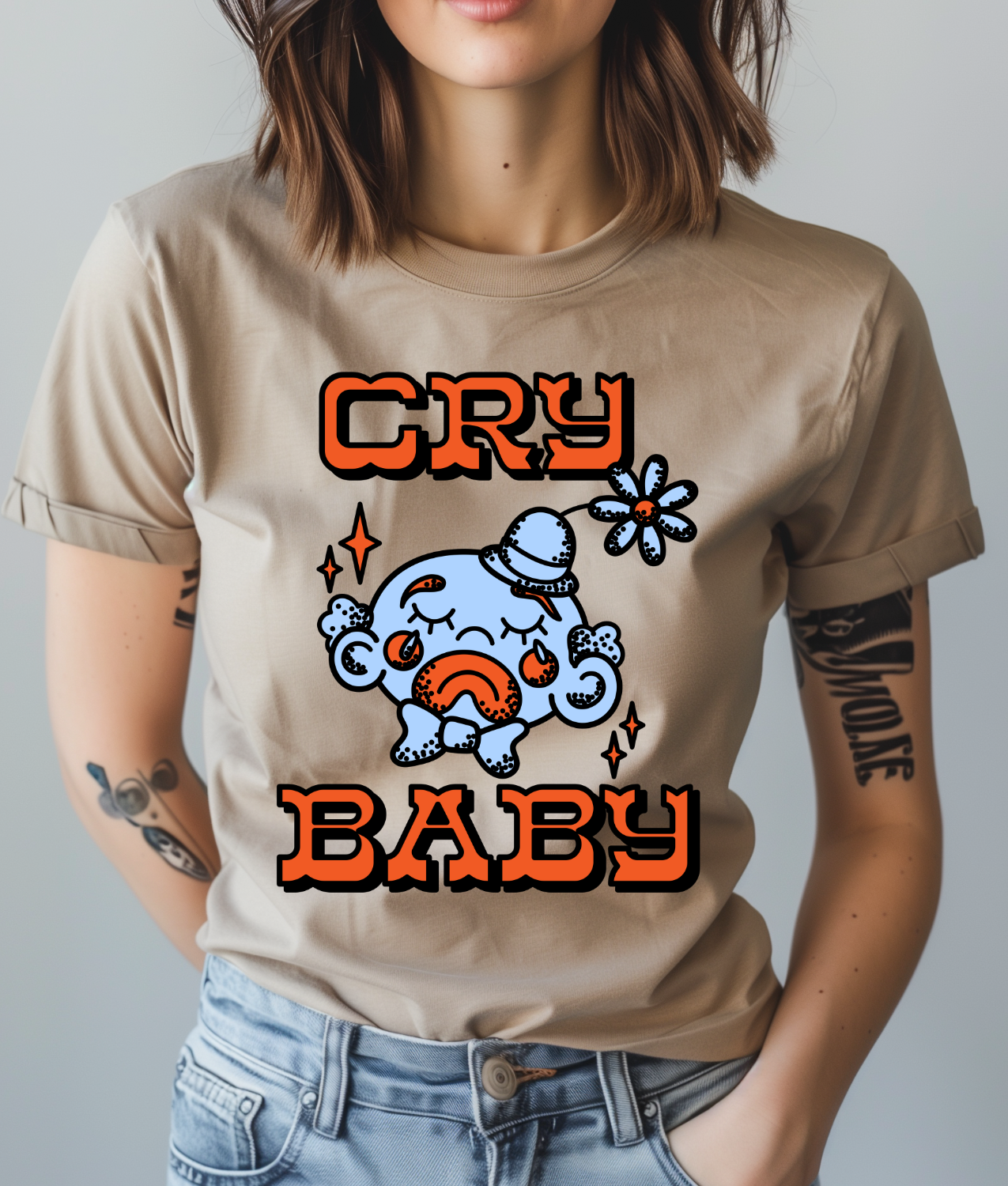 Cry Baby DTF Transfer