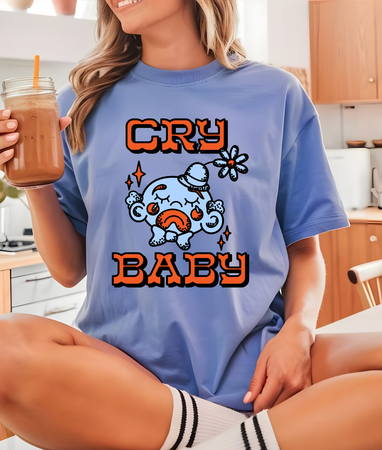 Cry Baby DTF Transfer