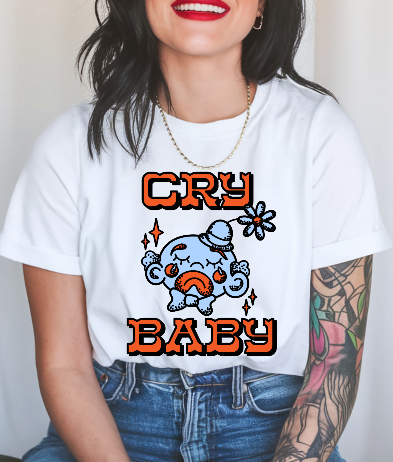 Cry Baby DTF Transfer