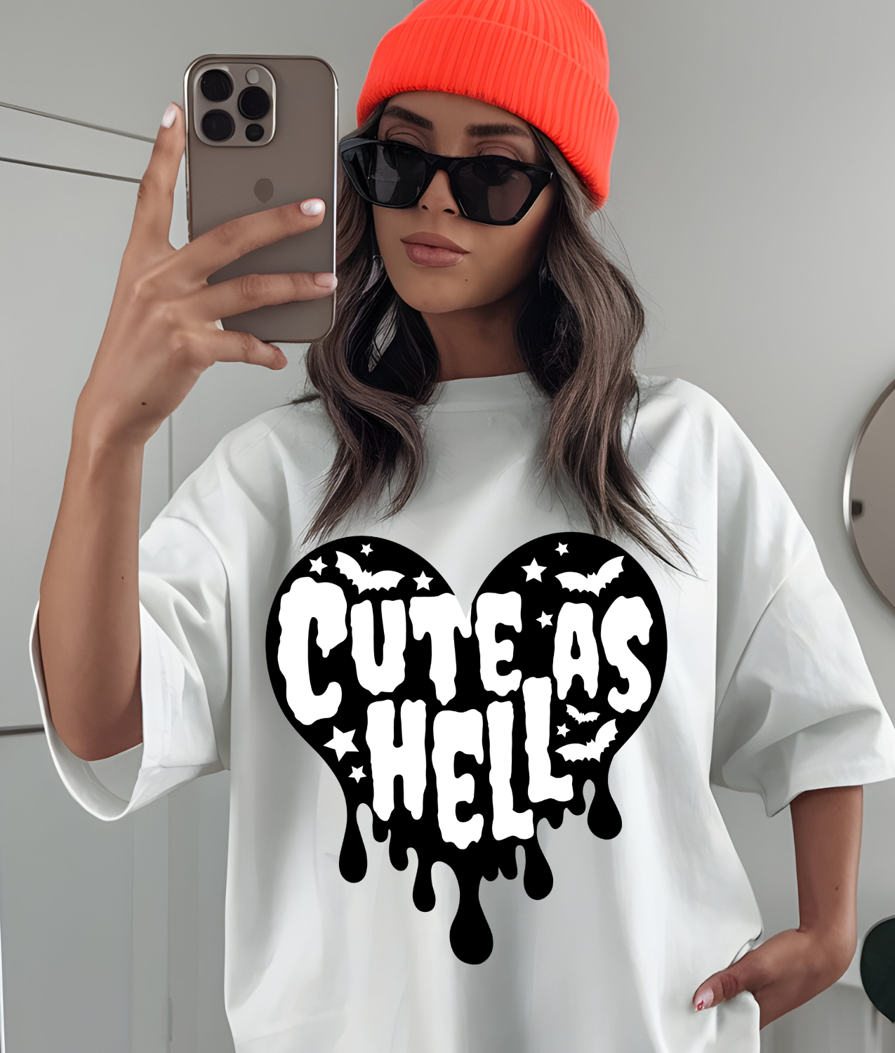 Cute as Hell DTF Transfer