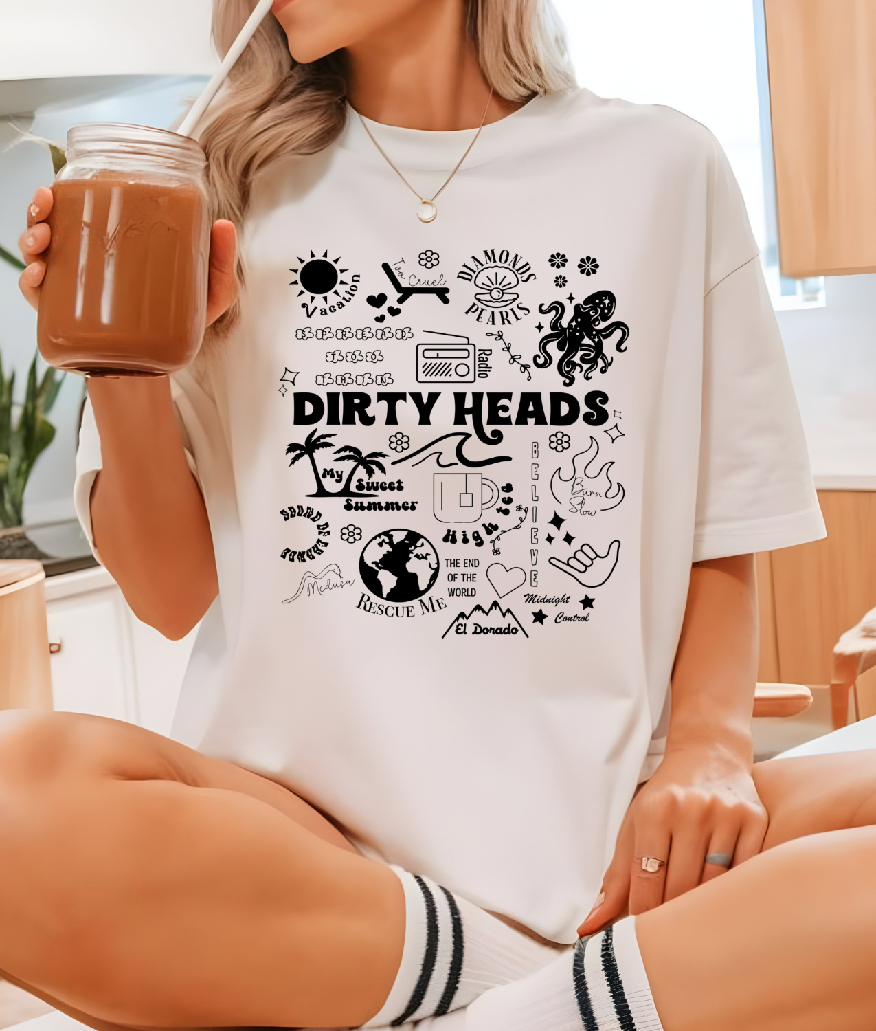 Dirty Heads Collage DTF Transfer