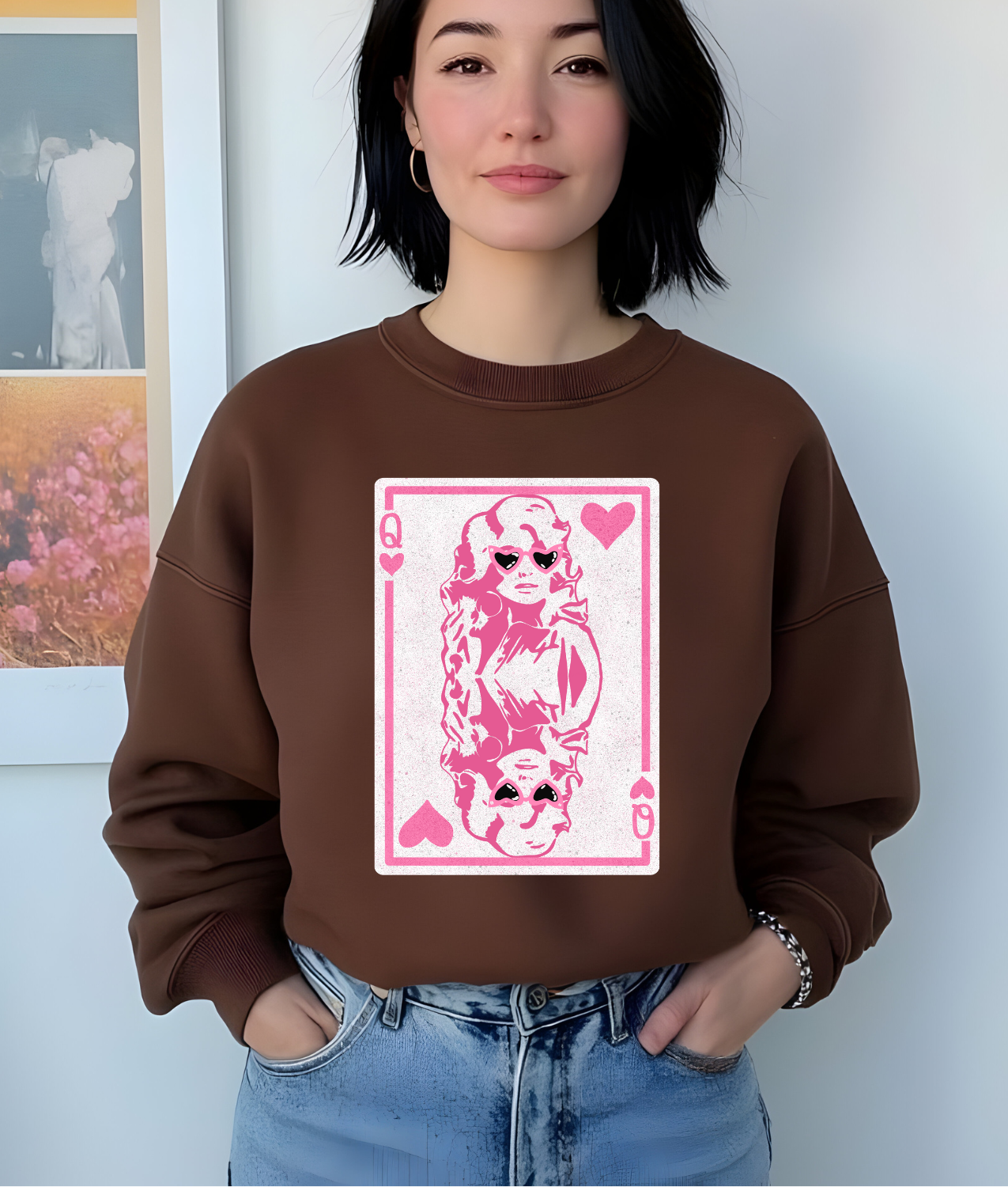 Dolly Queen of Hearts DTF