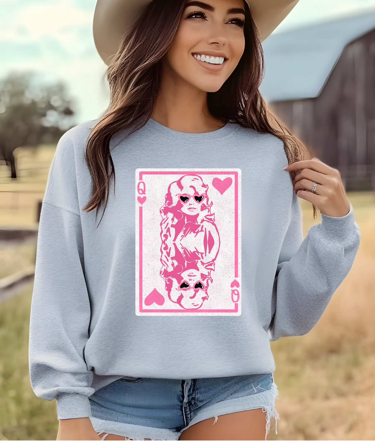 Dolly Queen of Hearts DTF