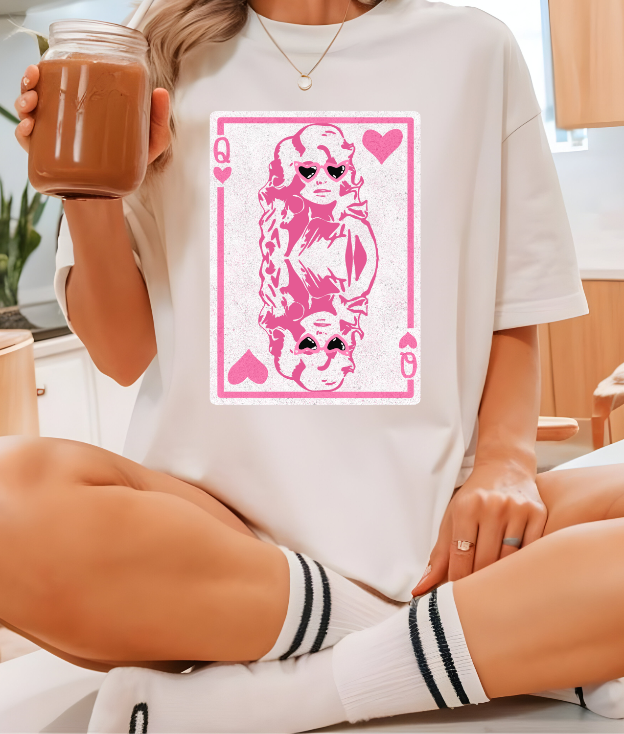 Dolly Queen of Hearts DTF