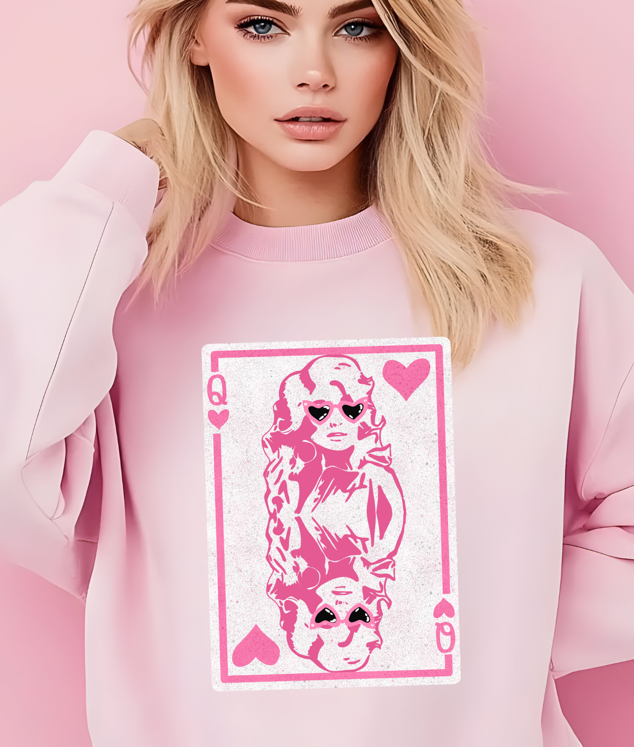 Dolly Queen of Hearts DTF