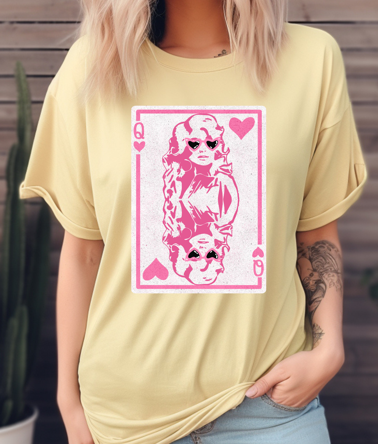 Dolly Queen of Hearts DTF