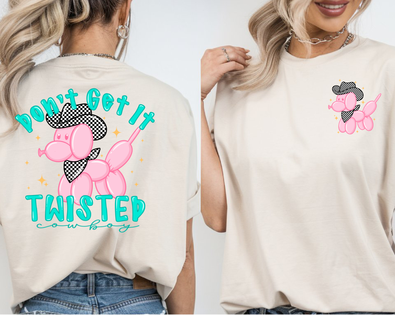Don't Get it Twisted DTF POCKET INCLUDED