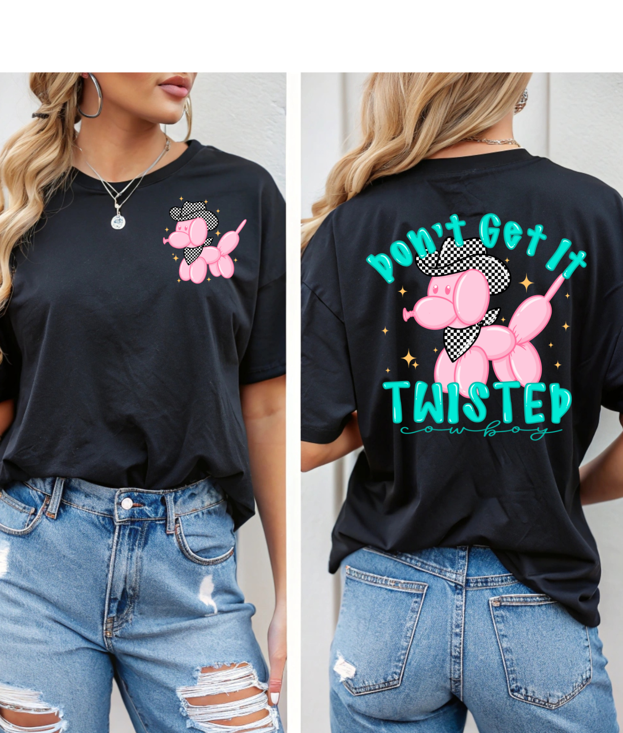 Don't Get it Twisted DTF POCKET INCLUDED