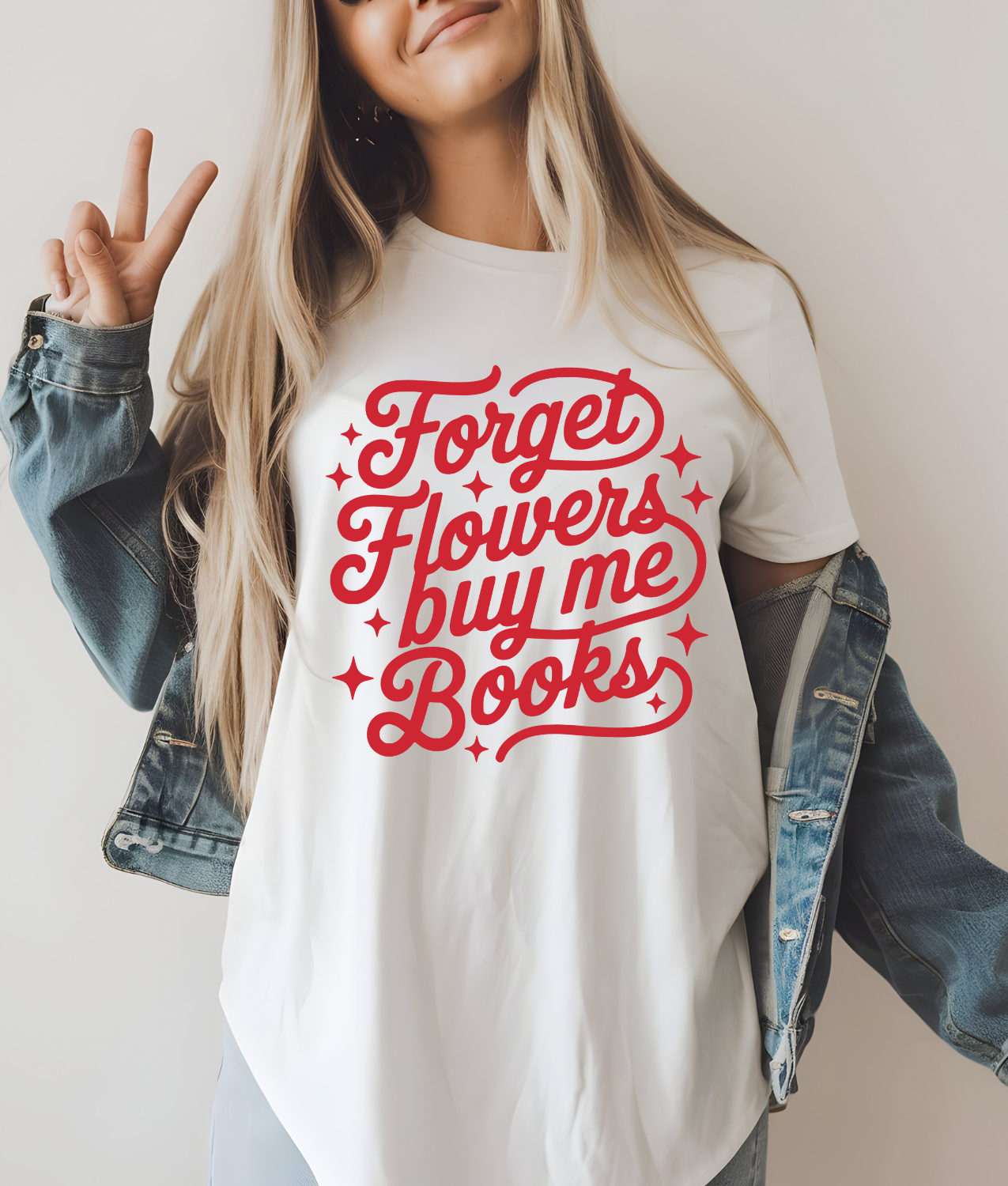 Forget Fowers Buy Me Books DTF Transfer