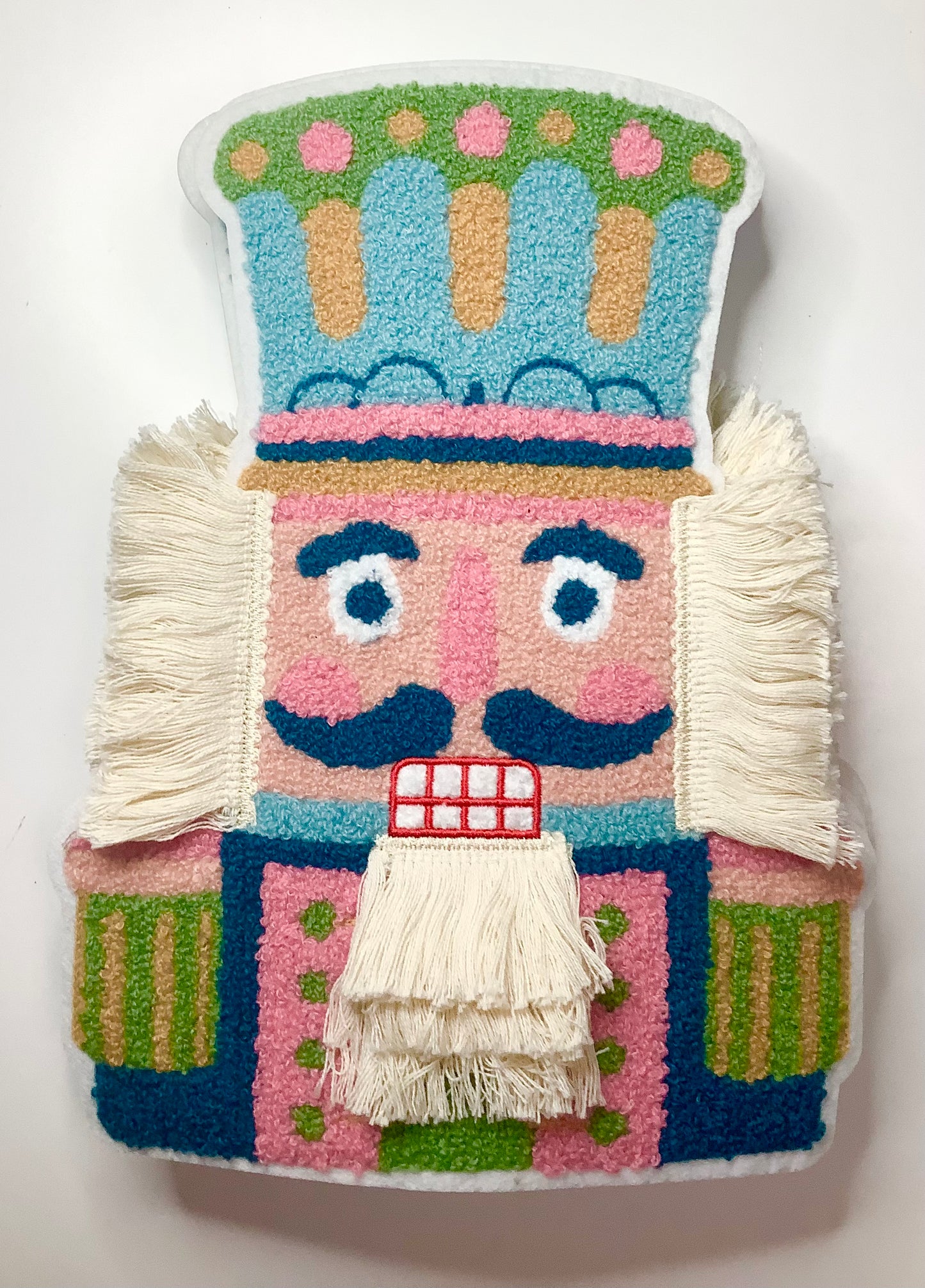 Fringe Nutcracker Chenille Patch