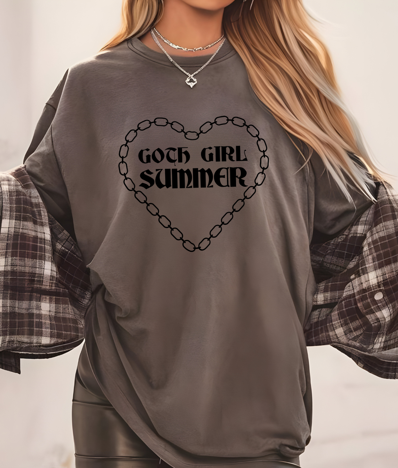 Goth Girl Summer DTF Transfer