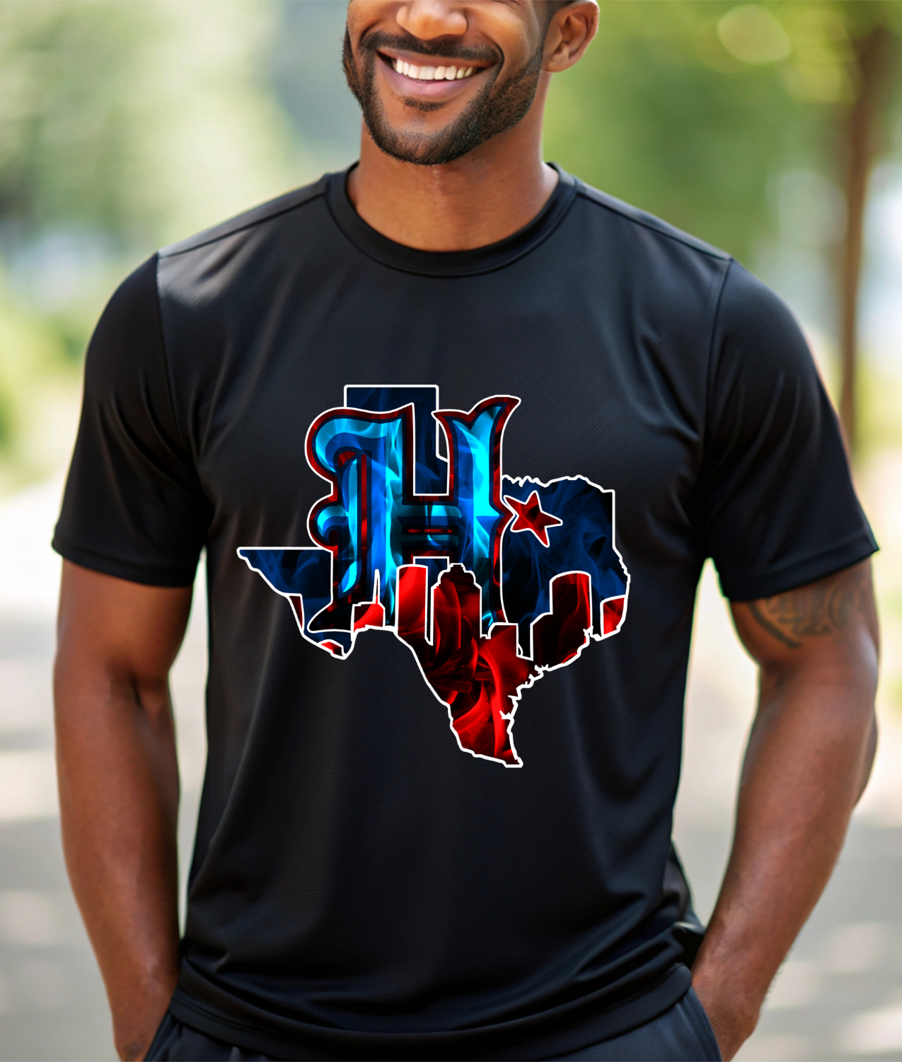 H Texas DTF Transfer