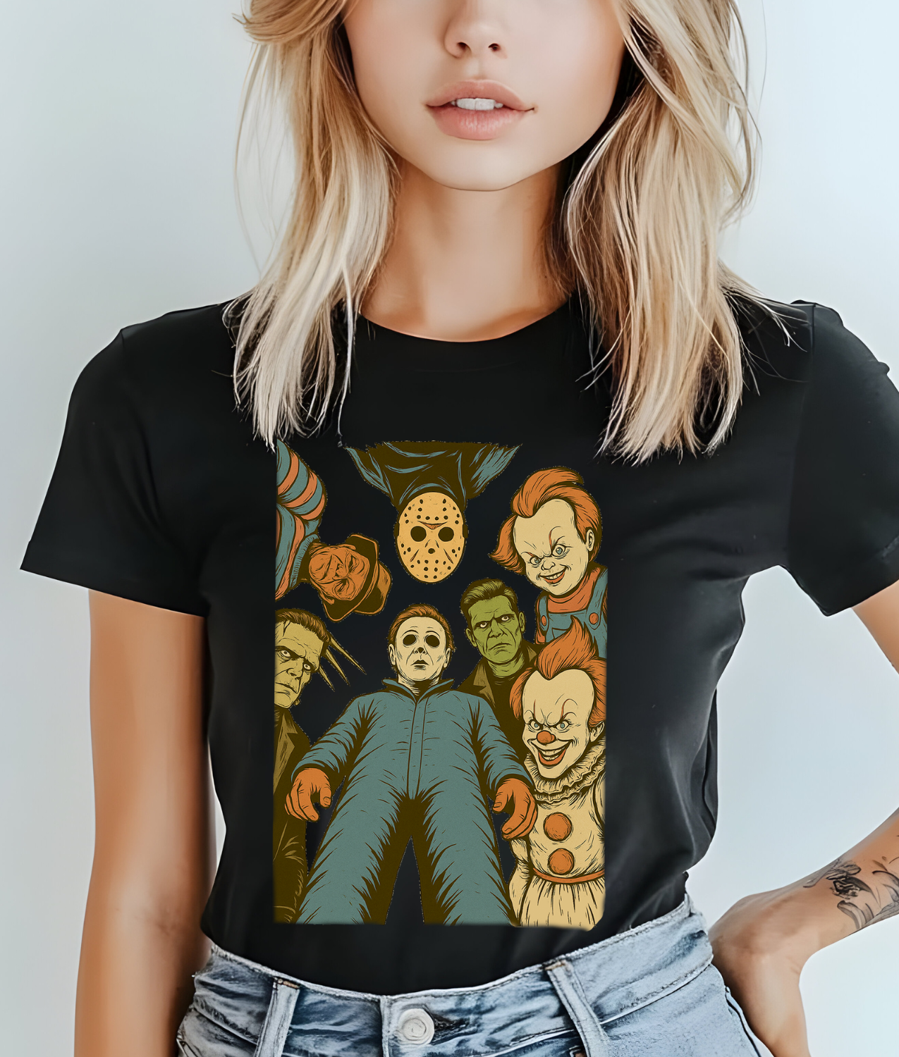 Horror Gang DTF Transfer