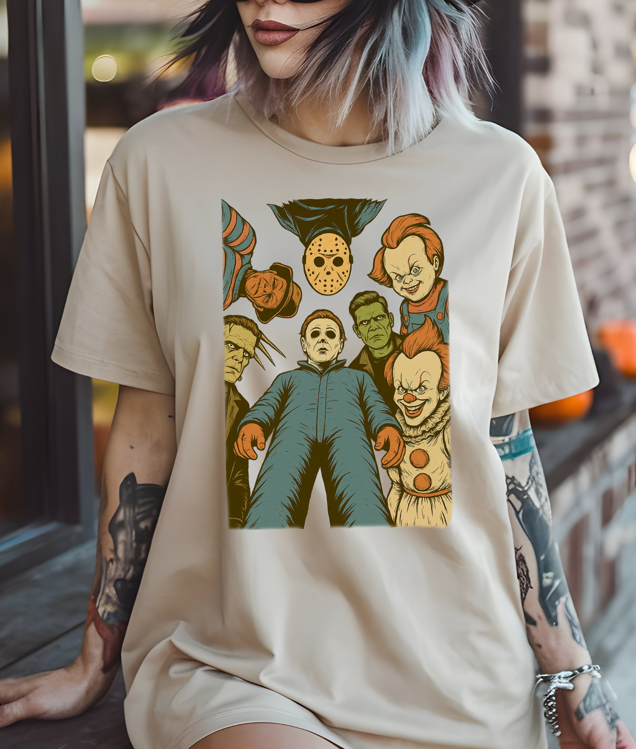 Horror Gang DTF Transfer