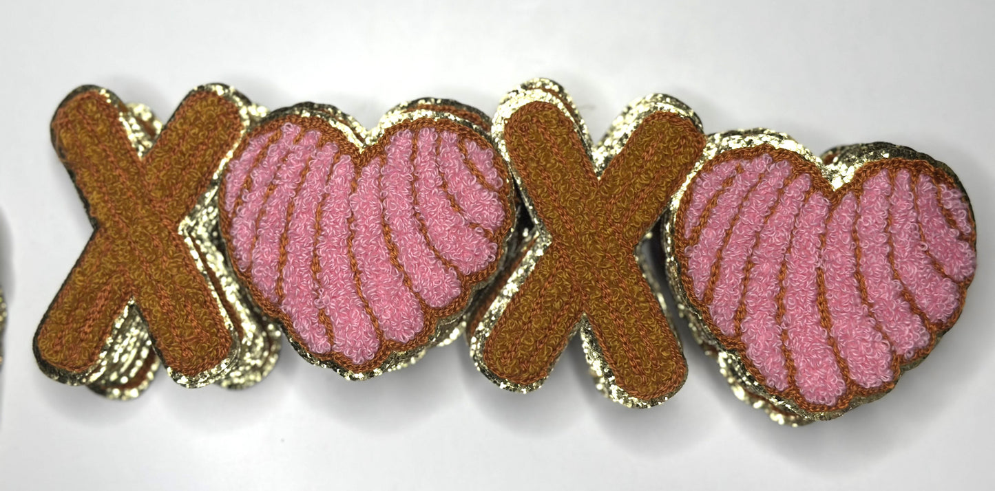 Conchas & Churros XO Chenille Patch