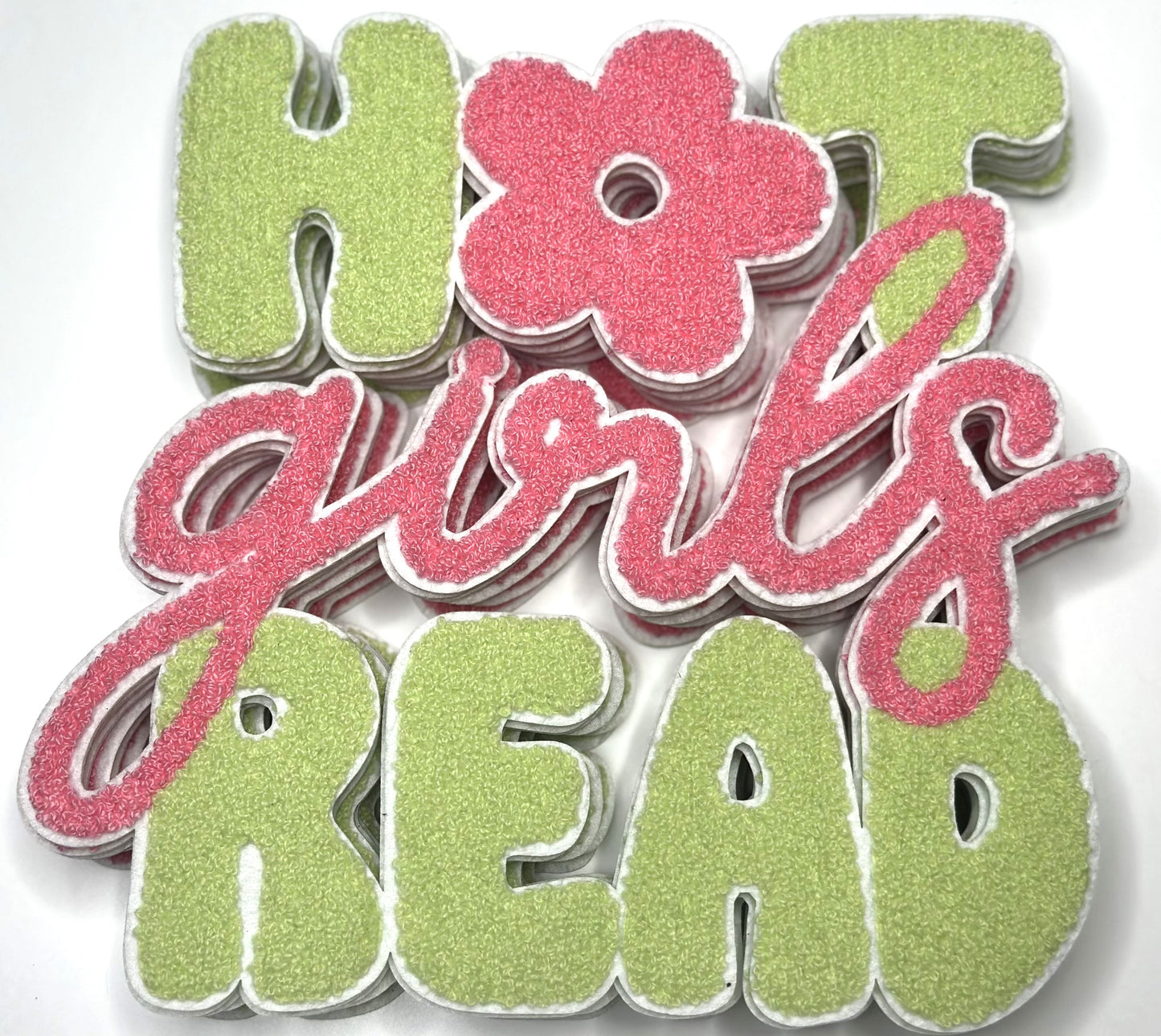 Hot Girls Read Chenille Patch