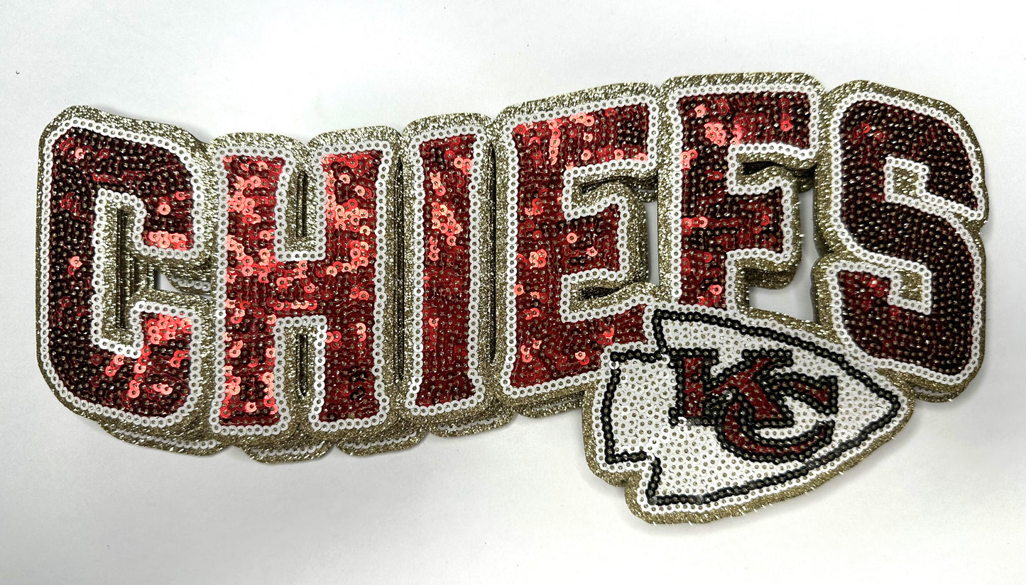 Chiefs Sequin Patch