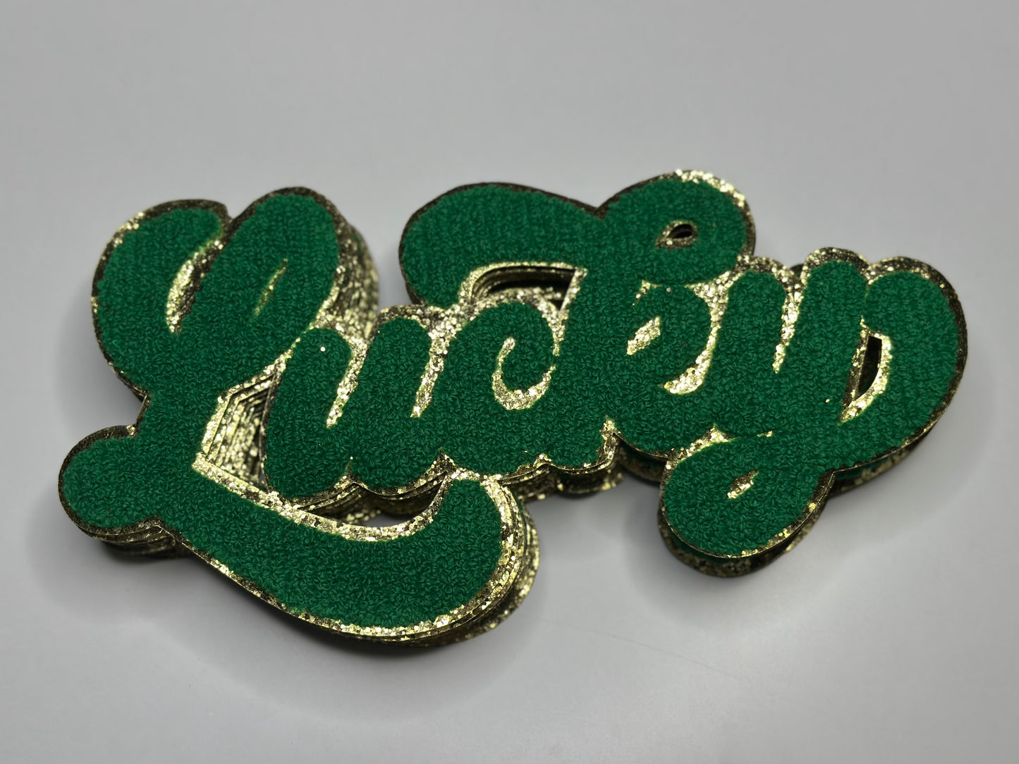 Lucky Chenille Patch