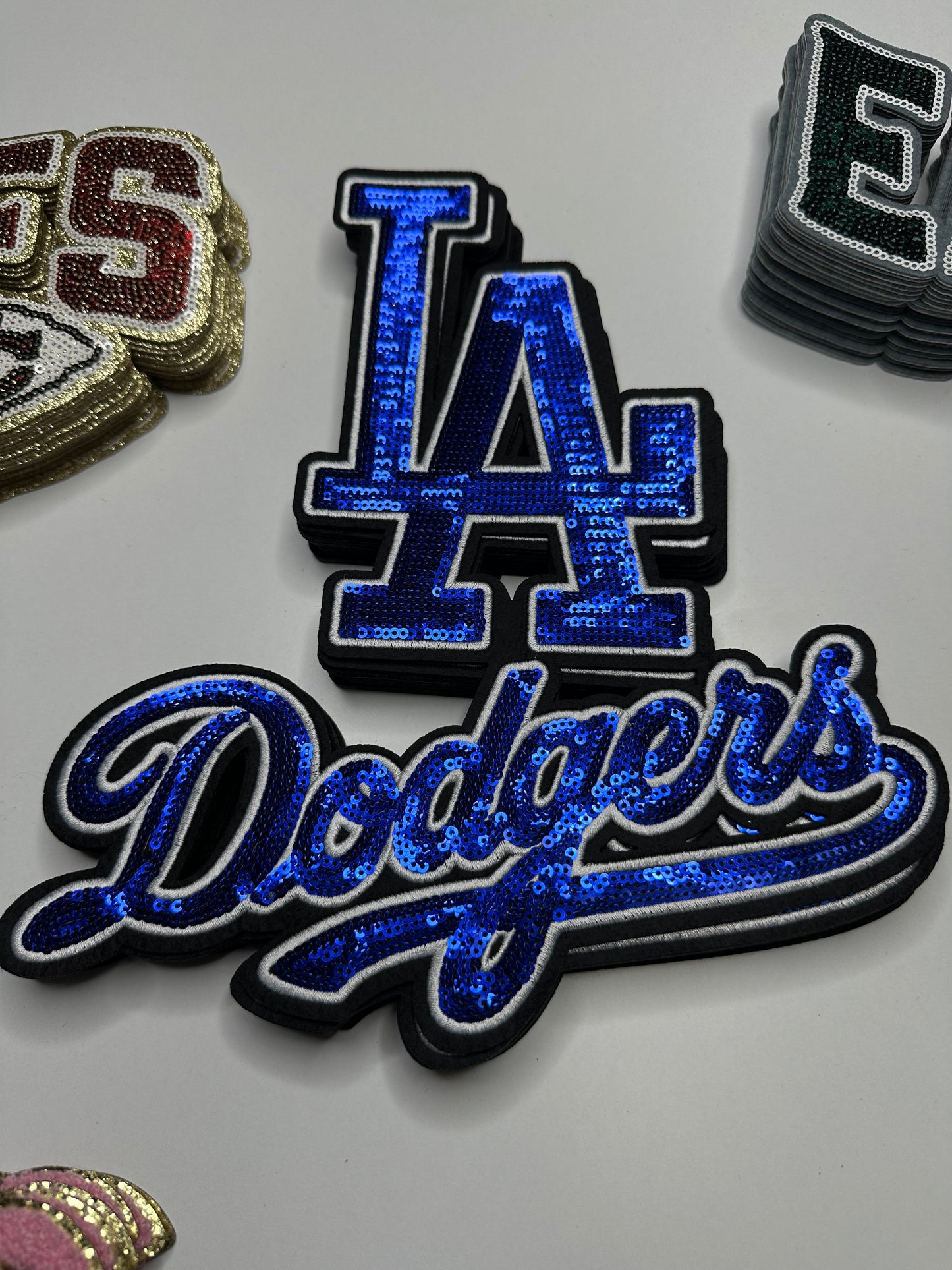 Dodgers Sequin Patch