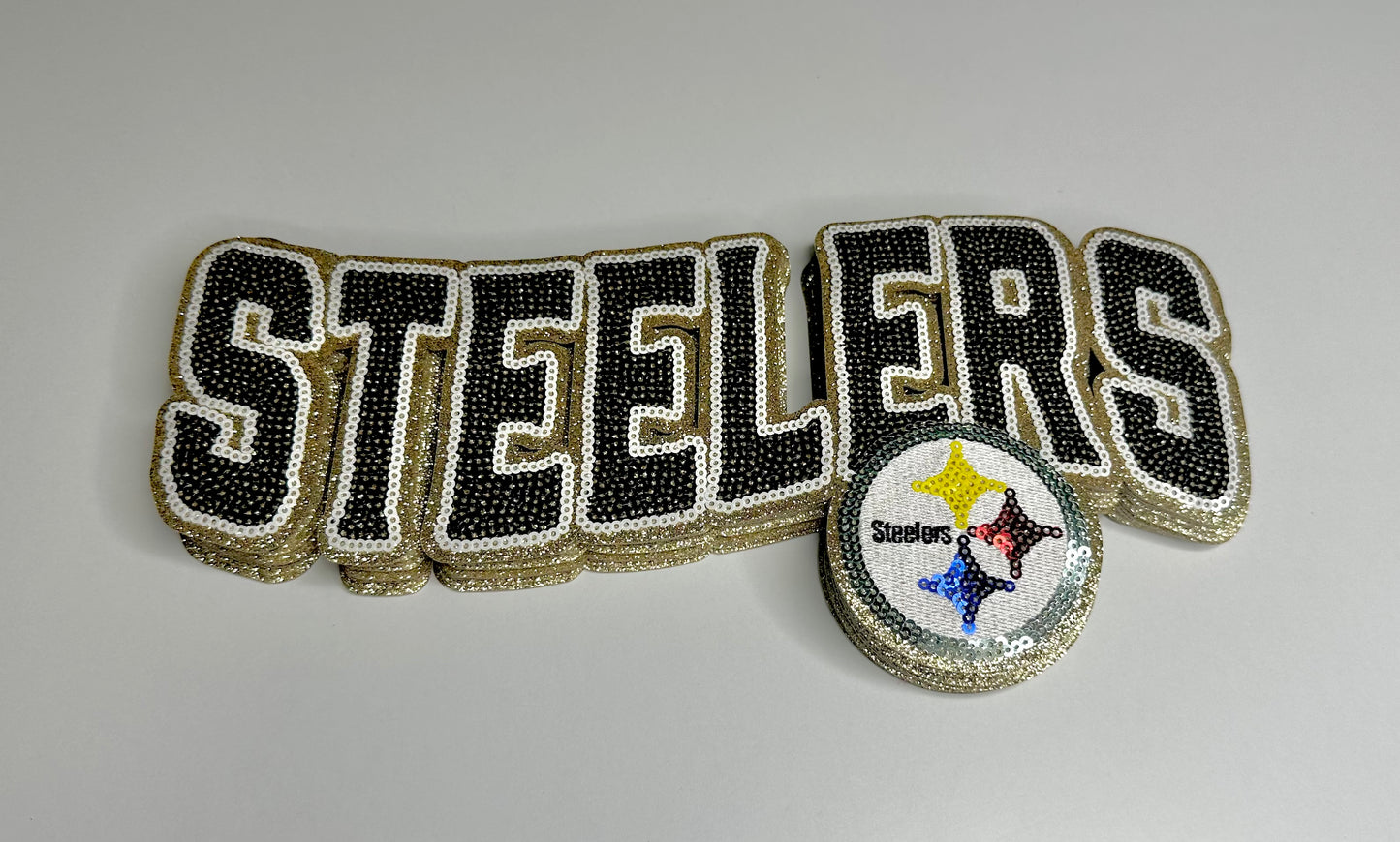 Steelers Sequin Patch