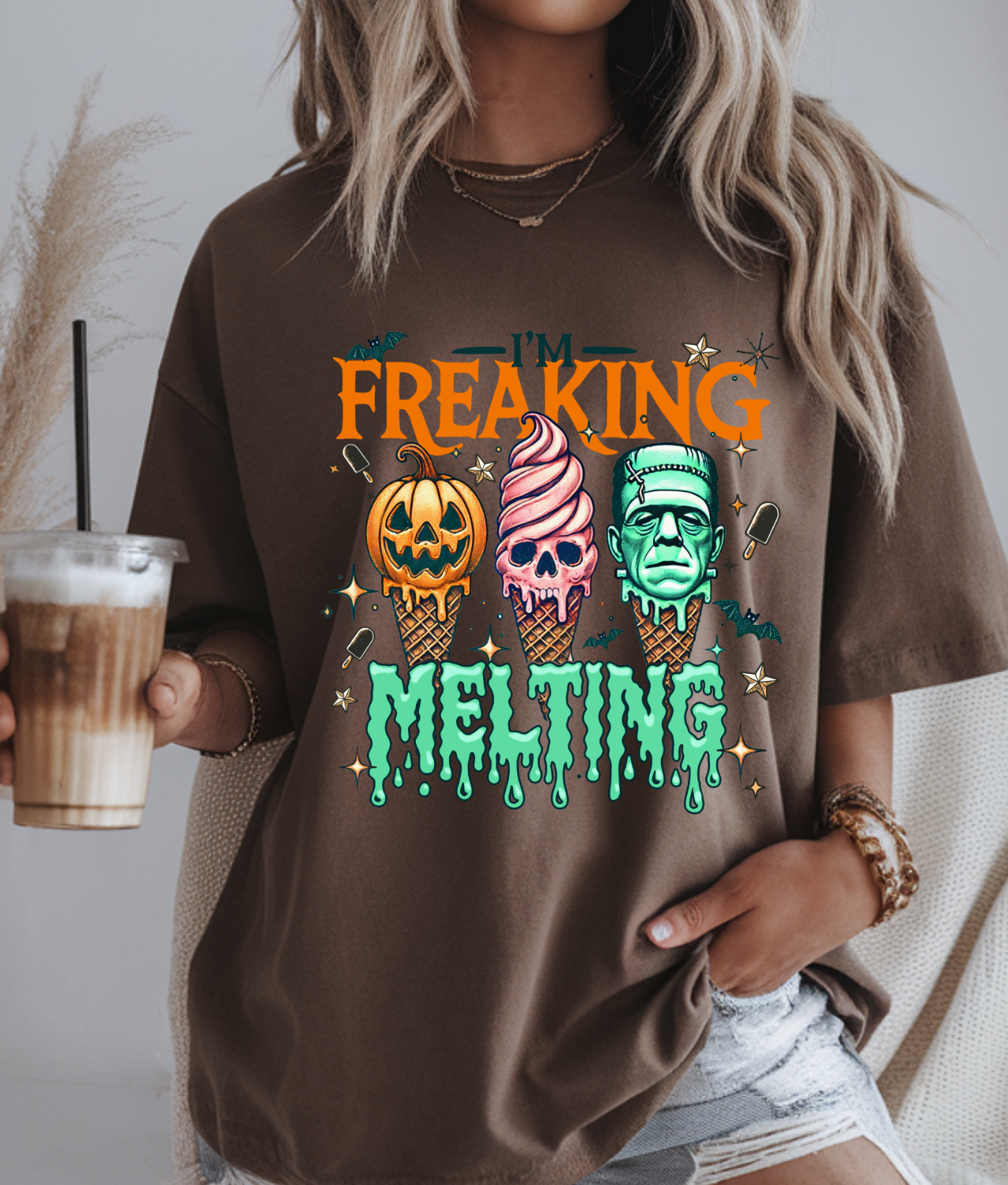 I'm Freaking Melting DTF Transfer