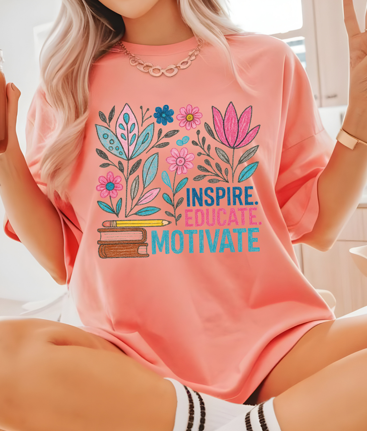 Inspire Educate Motivate DTF