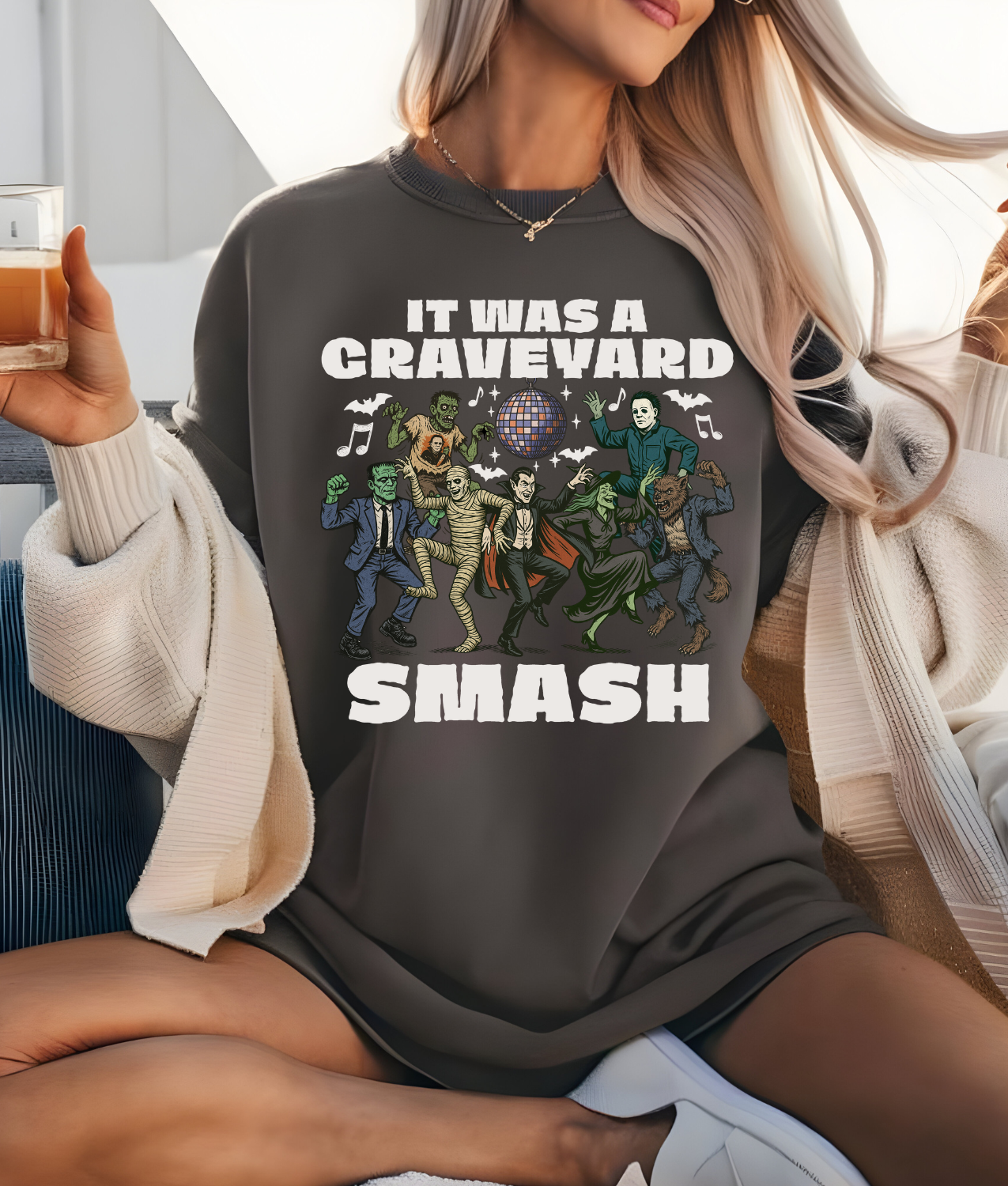 It Was a Graveyard Smash DTF Transfer