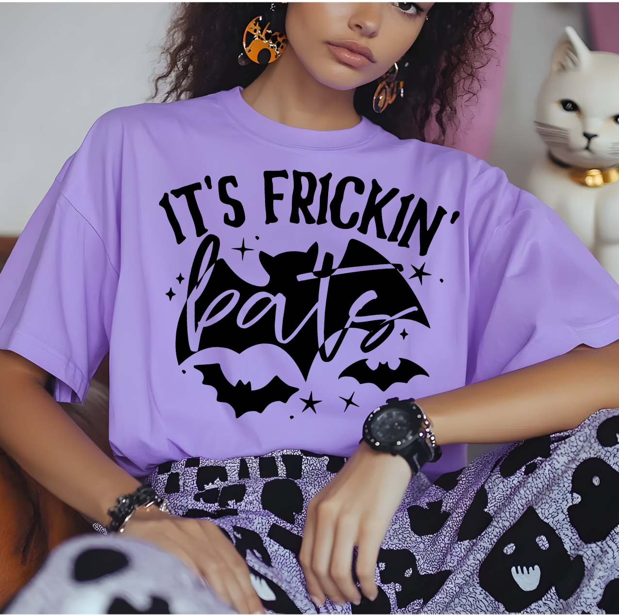 Its Frickin Bats DTF Transfer