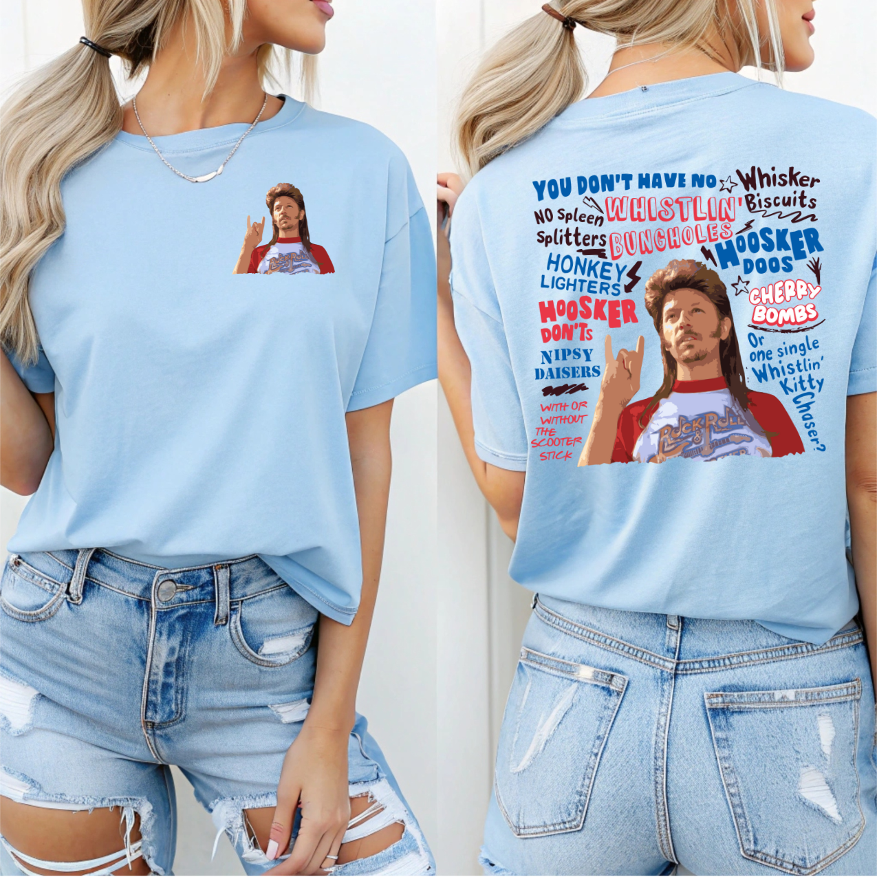 Joe Dirt Firework Stand DTF Transfer POCKET INCLUDED