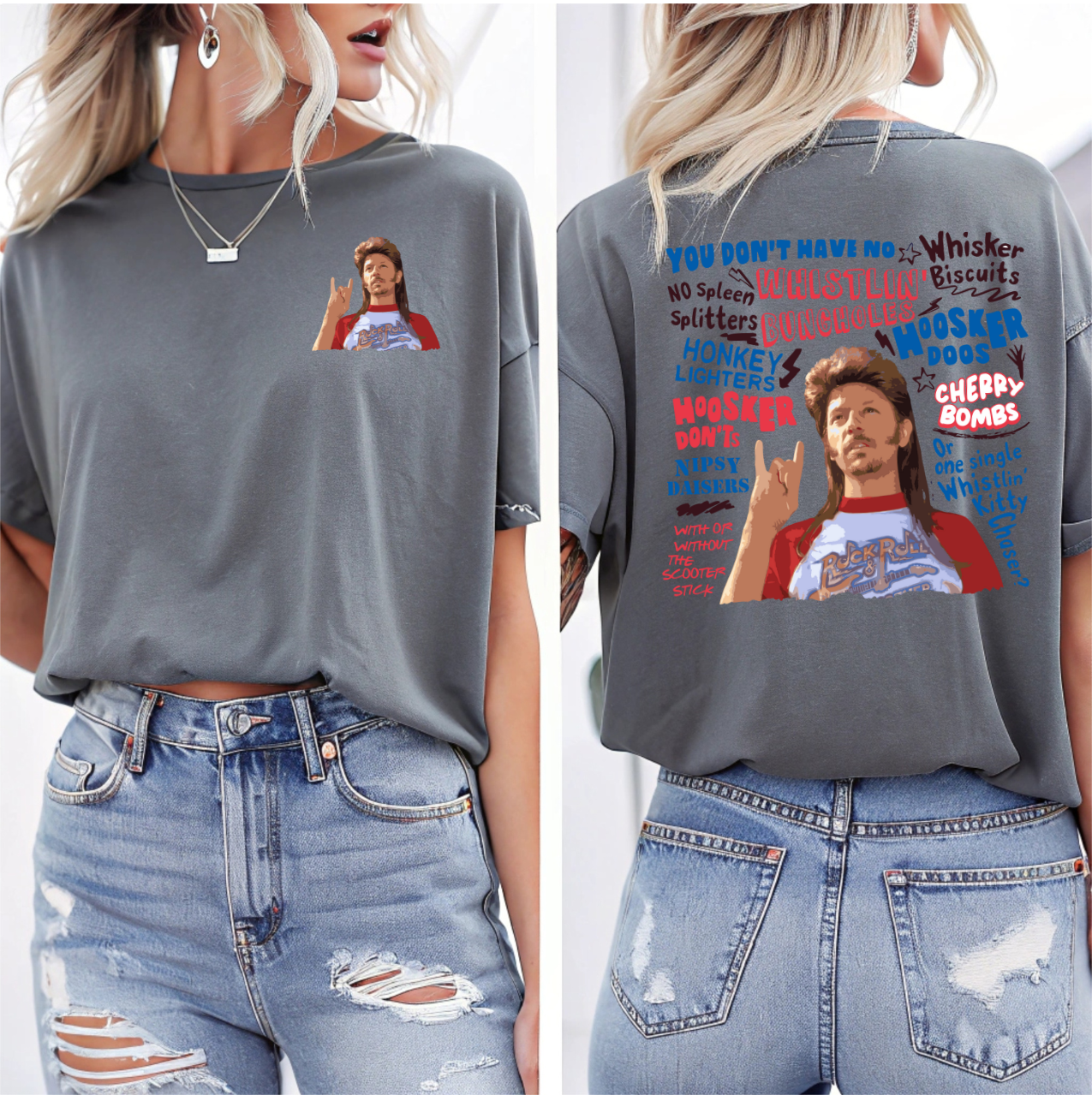 Joe Dirt Firework Stand DTF Transfer POCKET INCLUDED