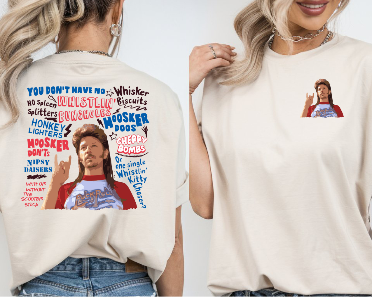 Joe Dirt Firework Stand DTF Transfer POCKET INCLUDED