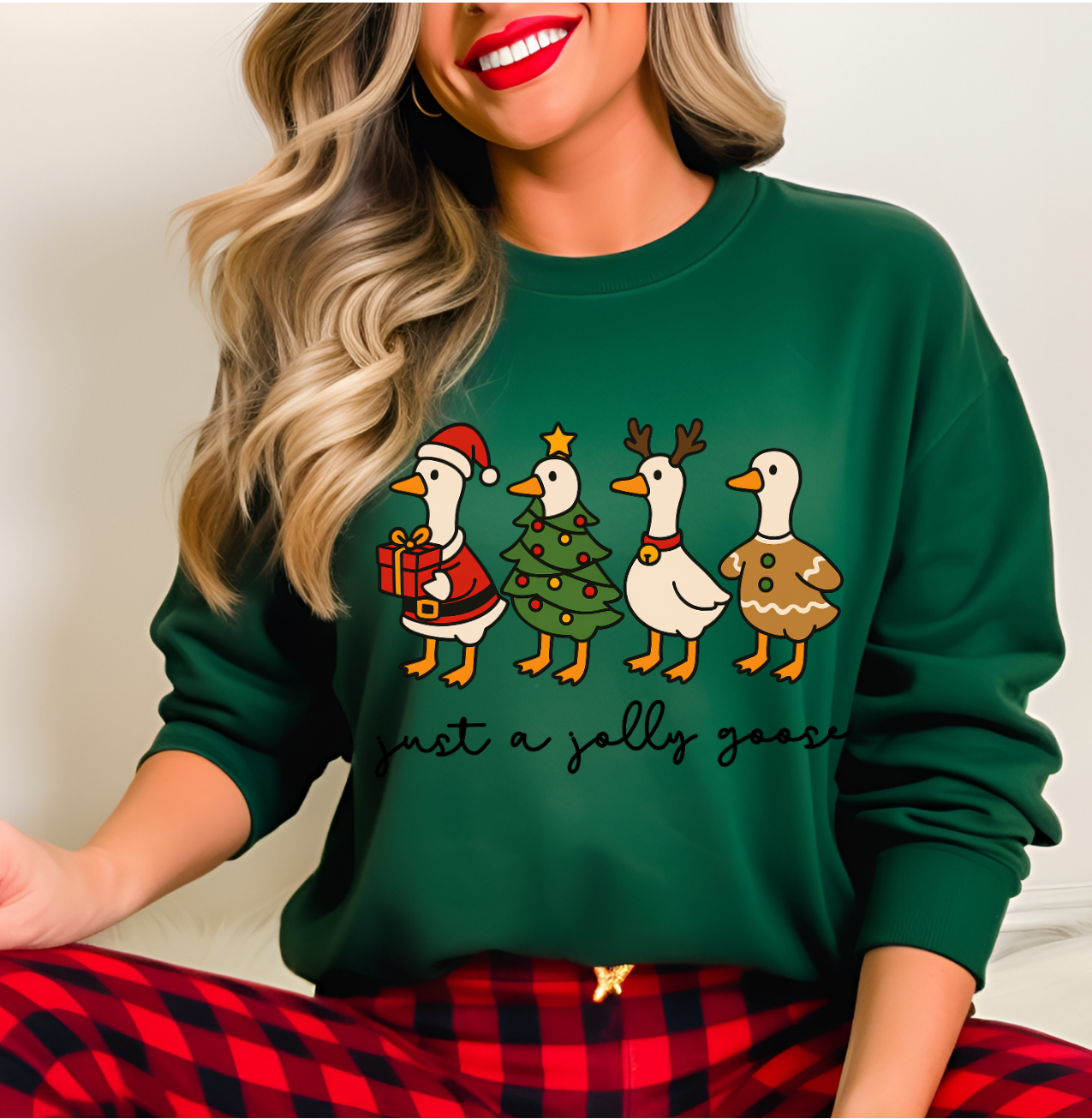 Just a Jolly Goose DTF Transfer