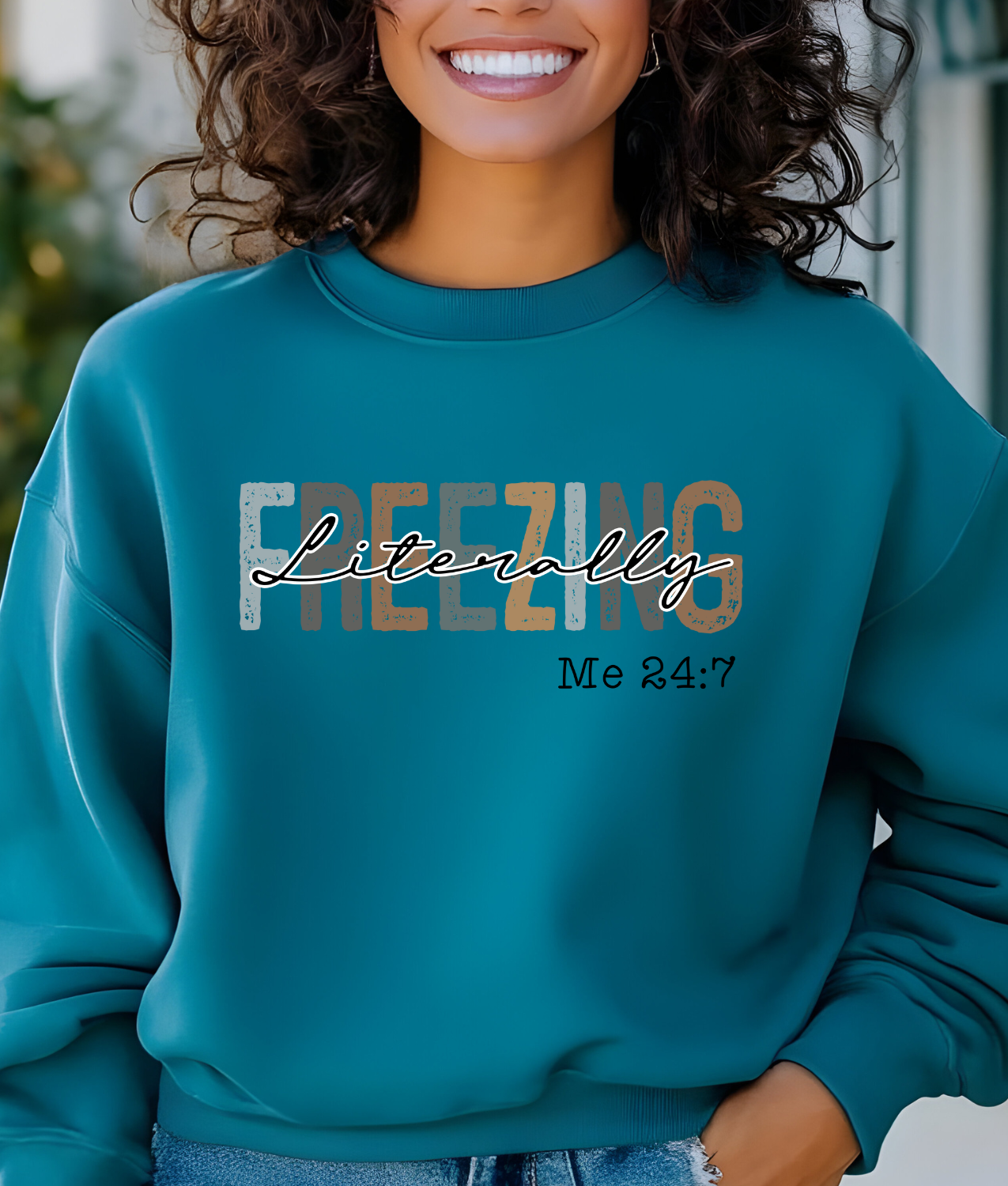 Literally Freezing DTF Transfer