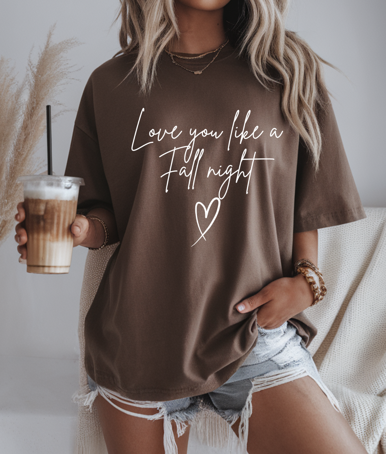 Love You Like A Fall Night DTF Transfer