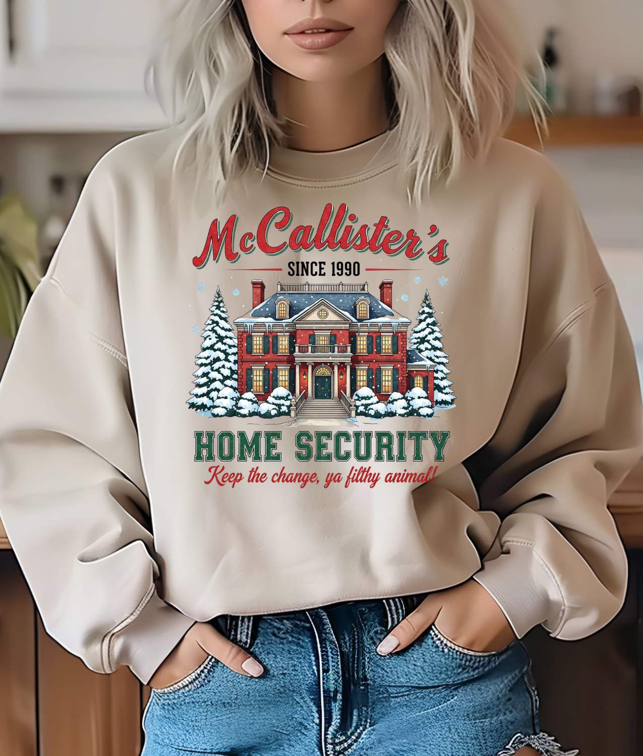 McCallisters Home Security DTF Transfer