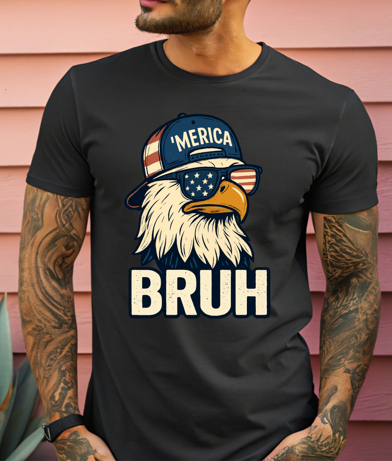 'Merica Bruh Eagle DTF Transfer